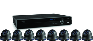 KIT INTELBRAS 8 CAMARAS